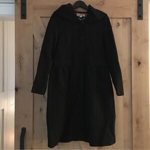 BEYOND THREADS Alpaca Wool Coat Size Small Made in Peru